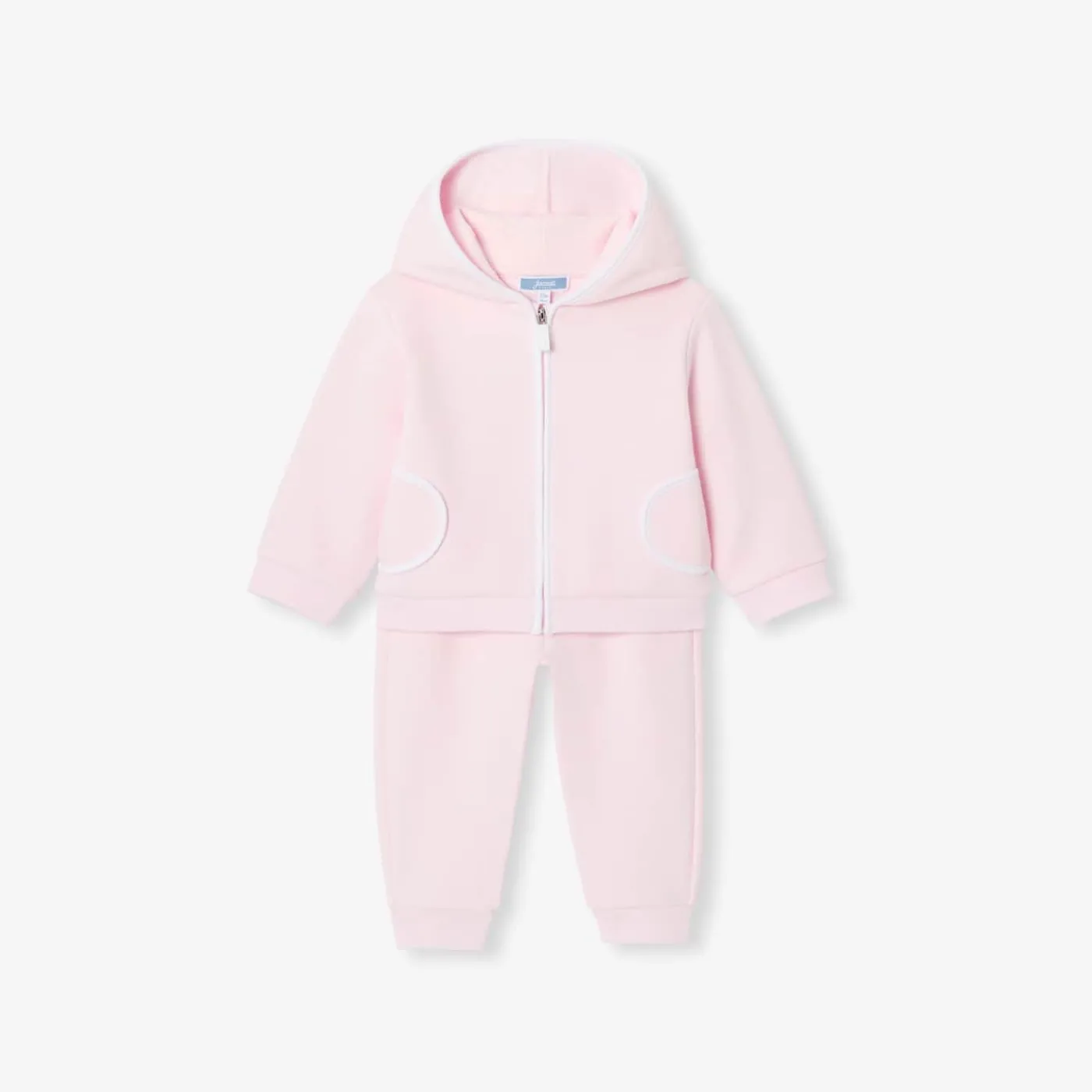 Jacadi Ensemble bébé fille en maille piquée - rose poudre ROSE POUDRE JACADI Outlet