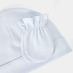 Jacadi Ensemble bonnet et moufles bébé - celeste CELESTE JACADI Sale