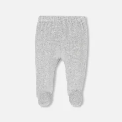 Jacadi Ensemble confort bébé en velours - gris chine clair GRIS CHINE CLAIR JACADI Outlet