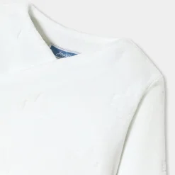 Jacadi Ensemble confort bébé en velours - blanc BLANC JACADI Clearance