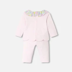 Jacadi Ensemble confort bébé fille en jersey - rose pale ROSE PALE JACADI Hot