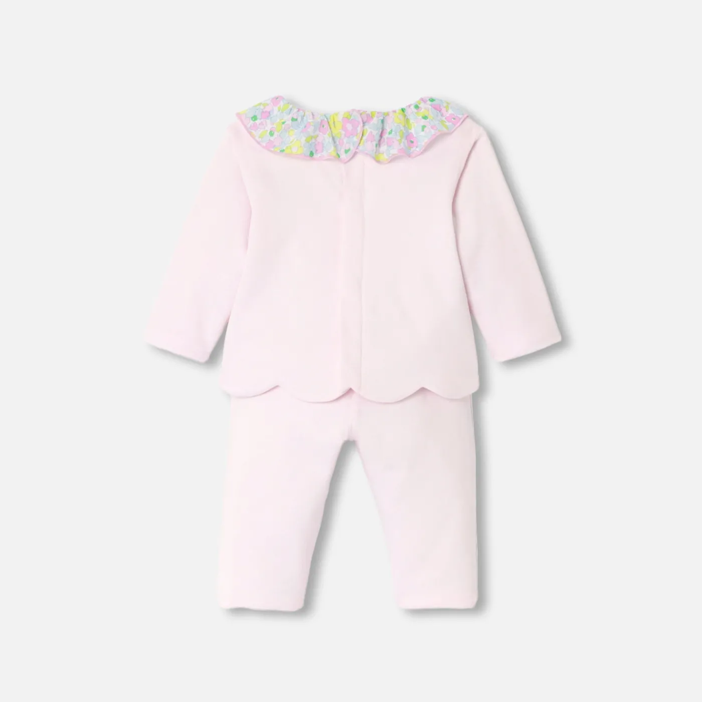 Jacadi Ensemble confort bébé fille en jersey - rose pale ROSE PALE JACADI Hot