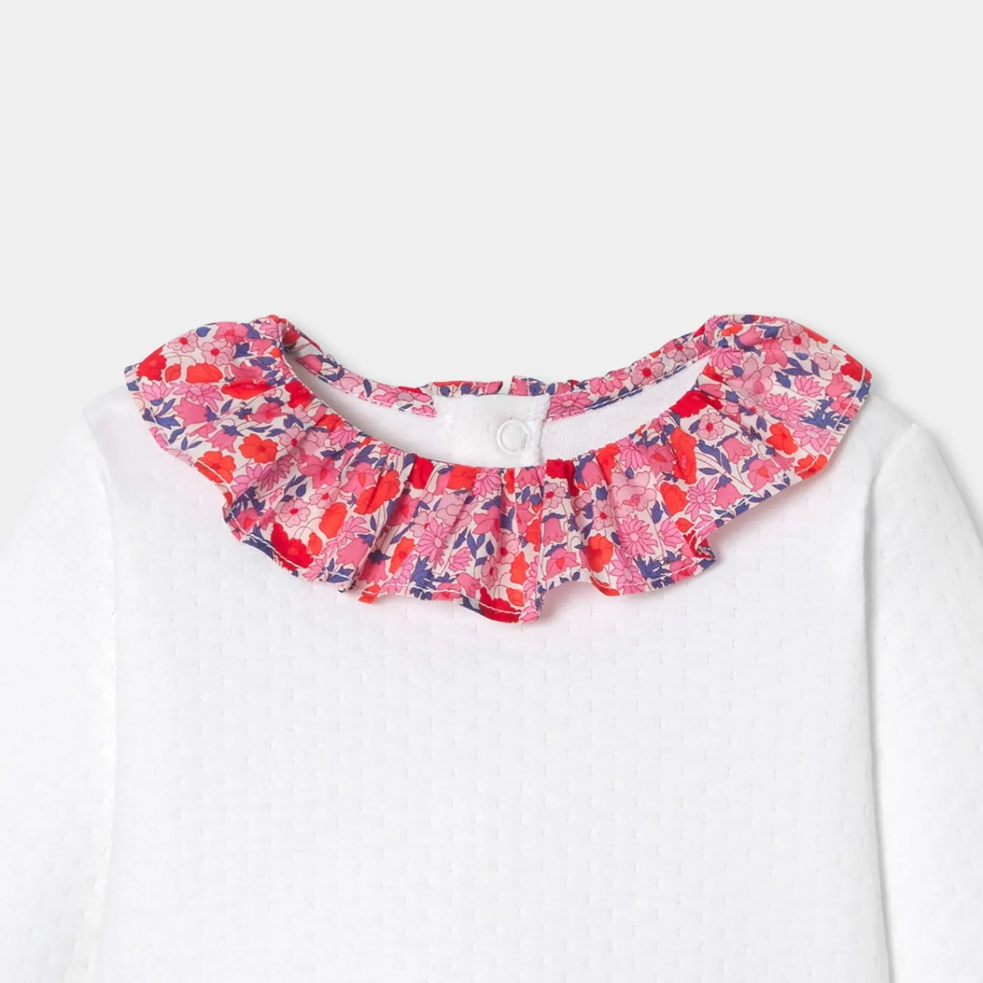 Jacadi Ensemble confort bébé fille en double jersey - blanc BLANC JACADI New