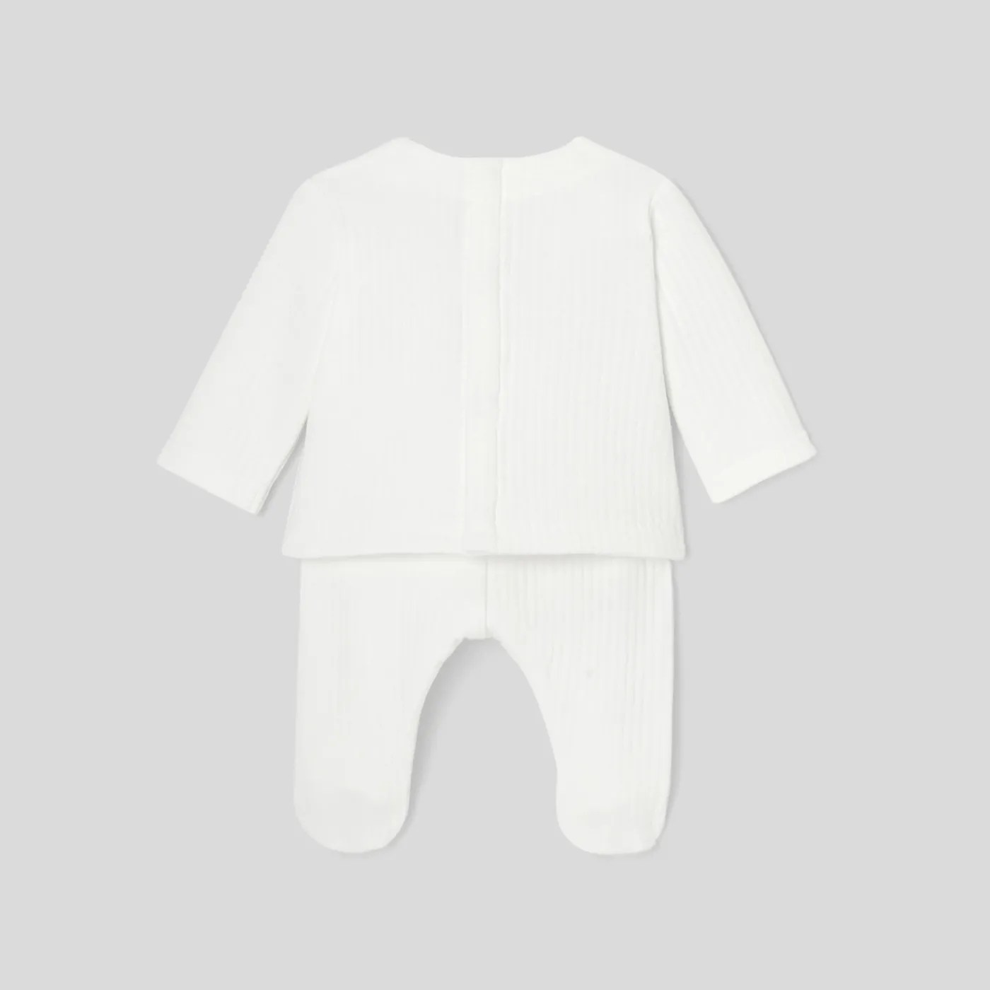 Jacadi Ensemble confort bébé garçon - blanc BLANC JACADI Discount