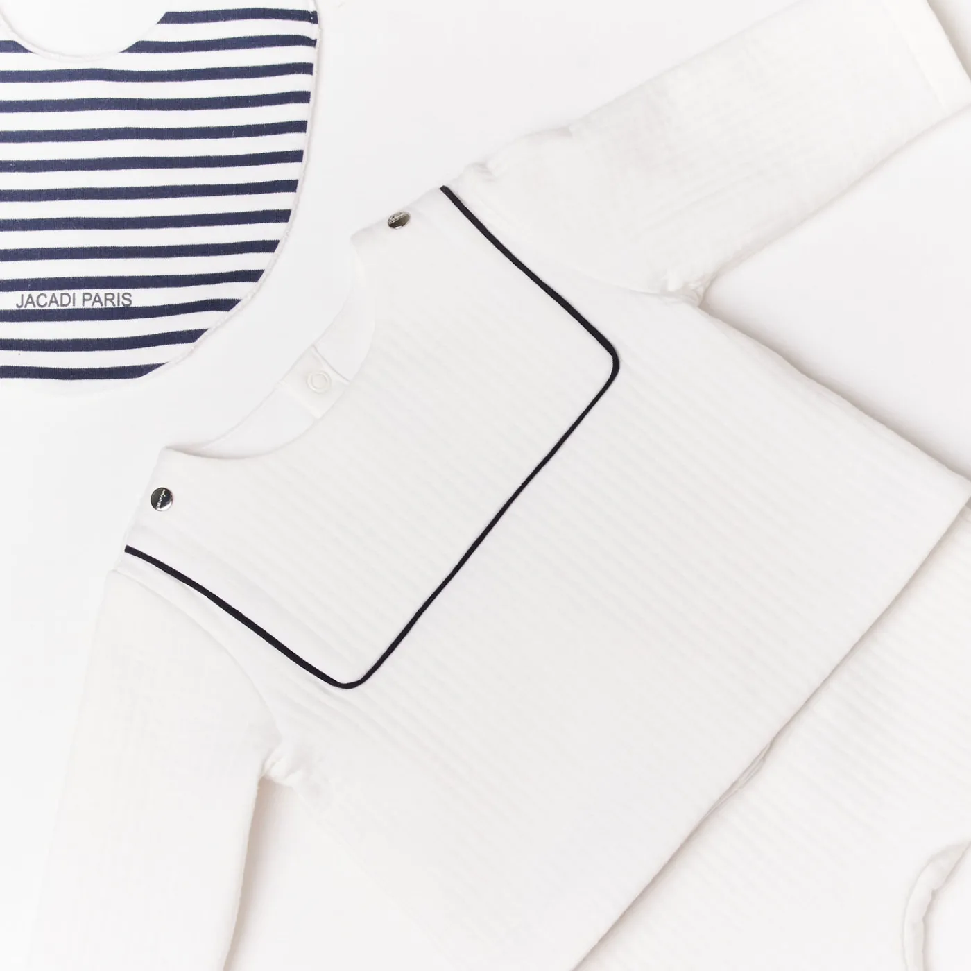 Jacadi Ensemble confort bébé garçon - blanc BLANC JACADI Discount