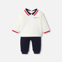 Jacadi Ensemble confort bébé garçon - BLANC/BLEU Outlet