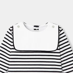 Jacadi Ensemble pantalon bébé garçon - MARINE/BLANC New