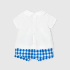 Jacadi Ensemble vichy Mon premier - BLEU/BLANC Discount
