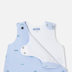 Jacadi Gigoteuse 0-6 mois en coton - lore BLEU DEAU/MULTICO New