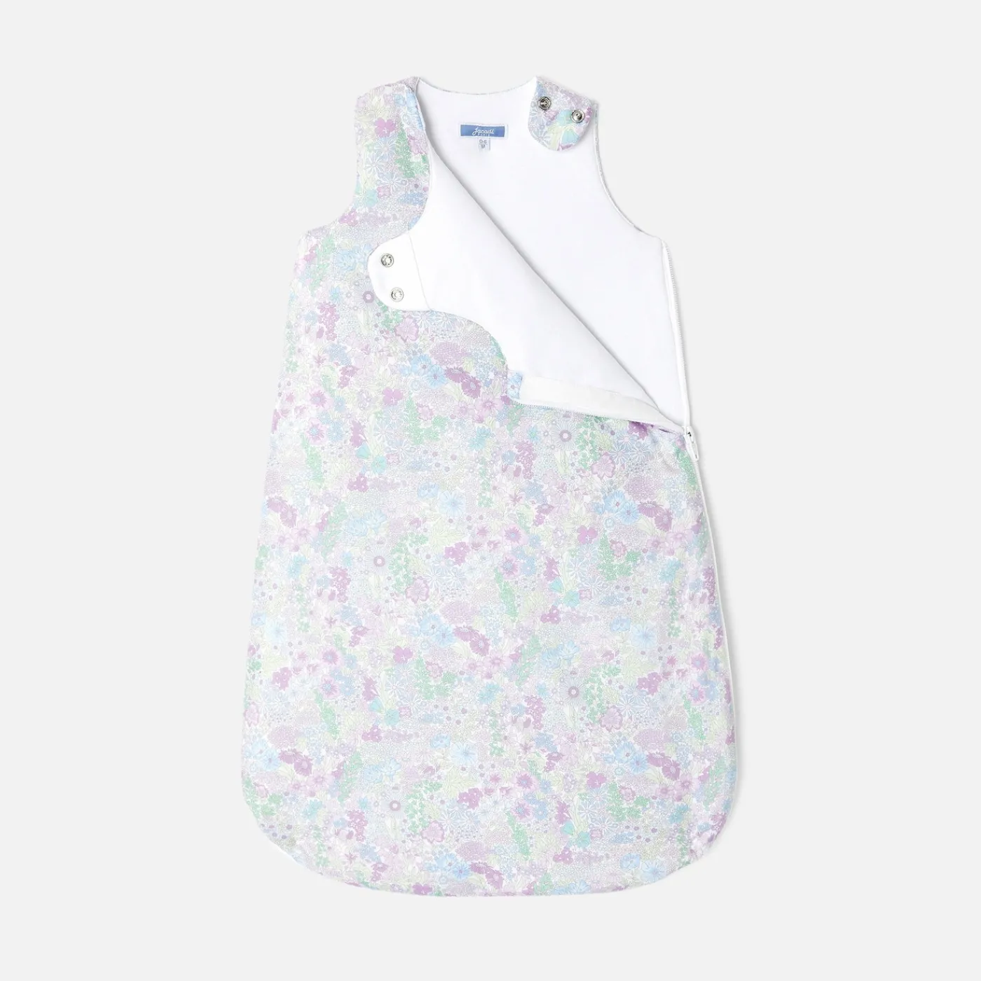 Jacadi Gigoteuse 0-6 mois en tissu Liberty - lore BLANC/MULTICO Clearance