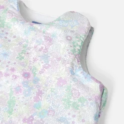 Jacadi Gigoteuse 0-6 mois en tissu Liberty - lore BLANC/MULTICO Clearance