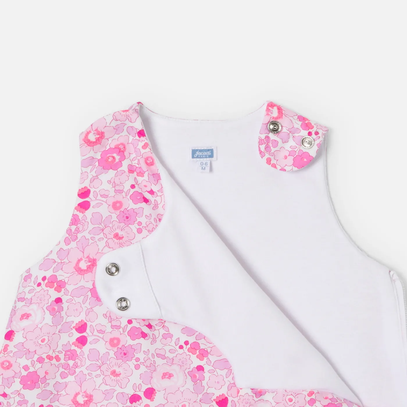 Jacadi Gigoteuse bébé 0-6 mois en tissu Liberty - lore ROSE/MULTICO Sale