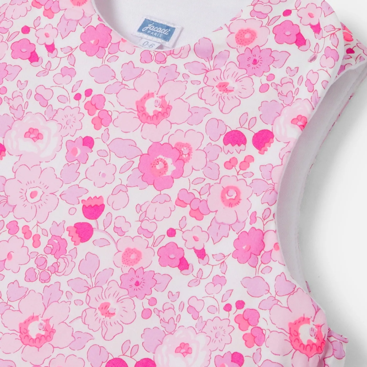 Jacadi Gigoteuse bébé 0-6 mois en tissu Liberty - lore ROSE/MULTICO Sale