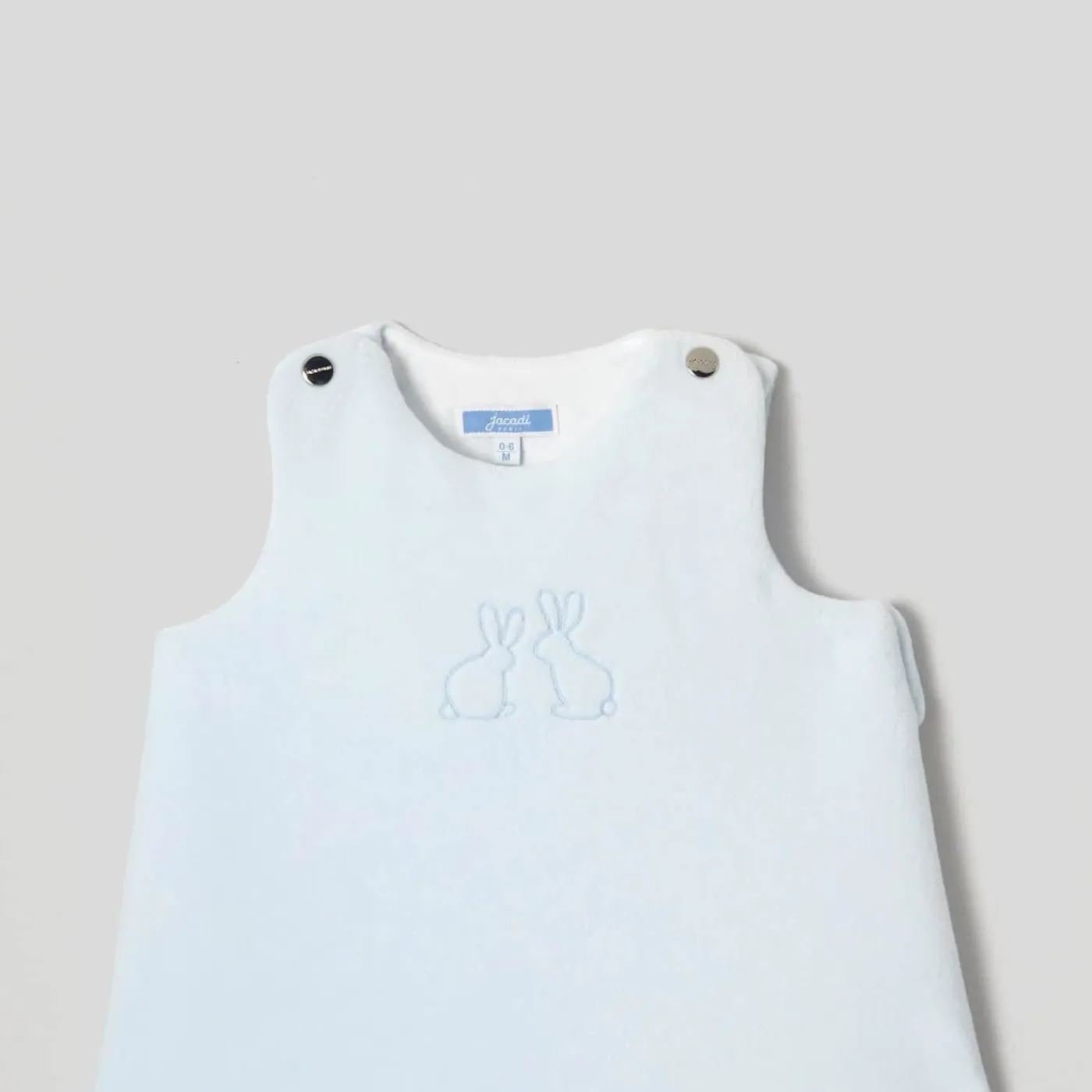 Jacadi Gigoteuse en velours 0-6 mois - celeste CELESTE JACADI