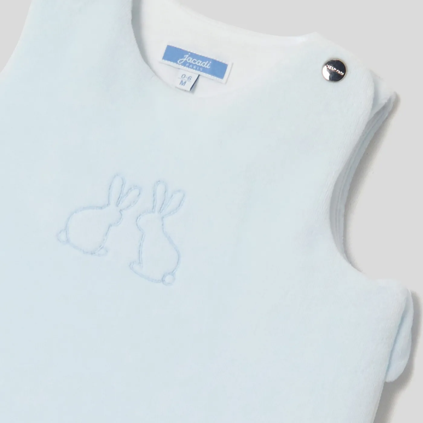 Jacadi Gigoteuse en velours 0-6 mois - celeste CELESTE JACADI