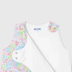Jacadi Gigoteuse évolutive 6-24 mois bébé fille - lore BLANC/MULTICO Discount