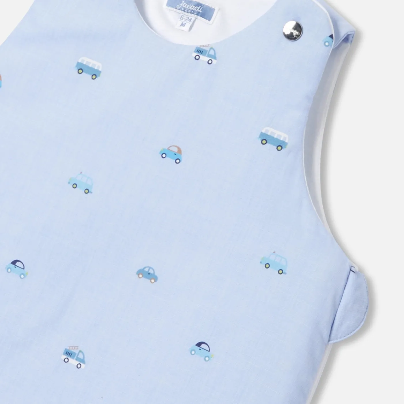 Jacadi Gigoteuse évolutive 6-24 mois en coton - lore BLEU DEAU/MULTICO New