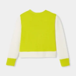 Jacadi Gilet enfant fille color block - lore BLANC DOUX/MULTICO Clearance