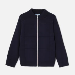 Jacadi Gilet zippé enfant garçon - marine MARINE JACADI New