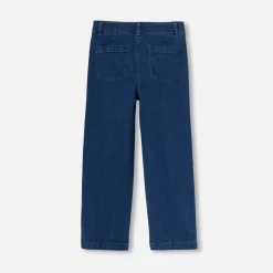 Jacadi Jean large enfant fille - BLEU DENIM Online