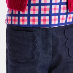 Jacadi Jean large enfant fille - DENIM FONCE Hot