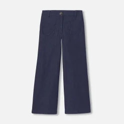 Jacadi Jean large enfant fille - DENIM FONCE Hot