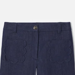 Jacadi Jean large enfant fille - DENIM FONCE Hot