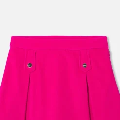 Jacadi Jupe à plis creux enfant fille - FRAMBOISE New