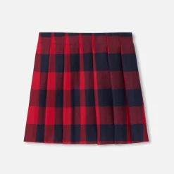 Jacadi Jupe enfant fille en maxi vichy - MARINE/ROUGE New