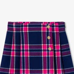 Jacadi Jupe kilt enfant fille - lore BLEU/MULTICO Clearance