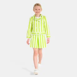 Jacadi Jupe-culotte enfant fille - BLANC/VERT