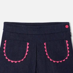 Jacadi Jupe-short enfant fille - DENIM FONCE New