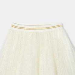 Jacadi Jupon en tulle enfant fille - BLANC/OR Discount