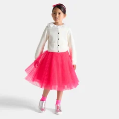 Jacadi Jupon en tulle enfant fille - FRAISE FLUO Clearance