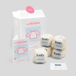 Jacadi Kit tricot x Fonty - blanc doux BLANC DOUX JACADI Outlet