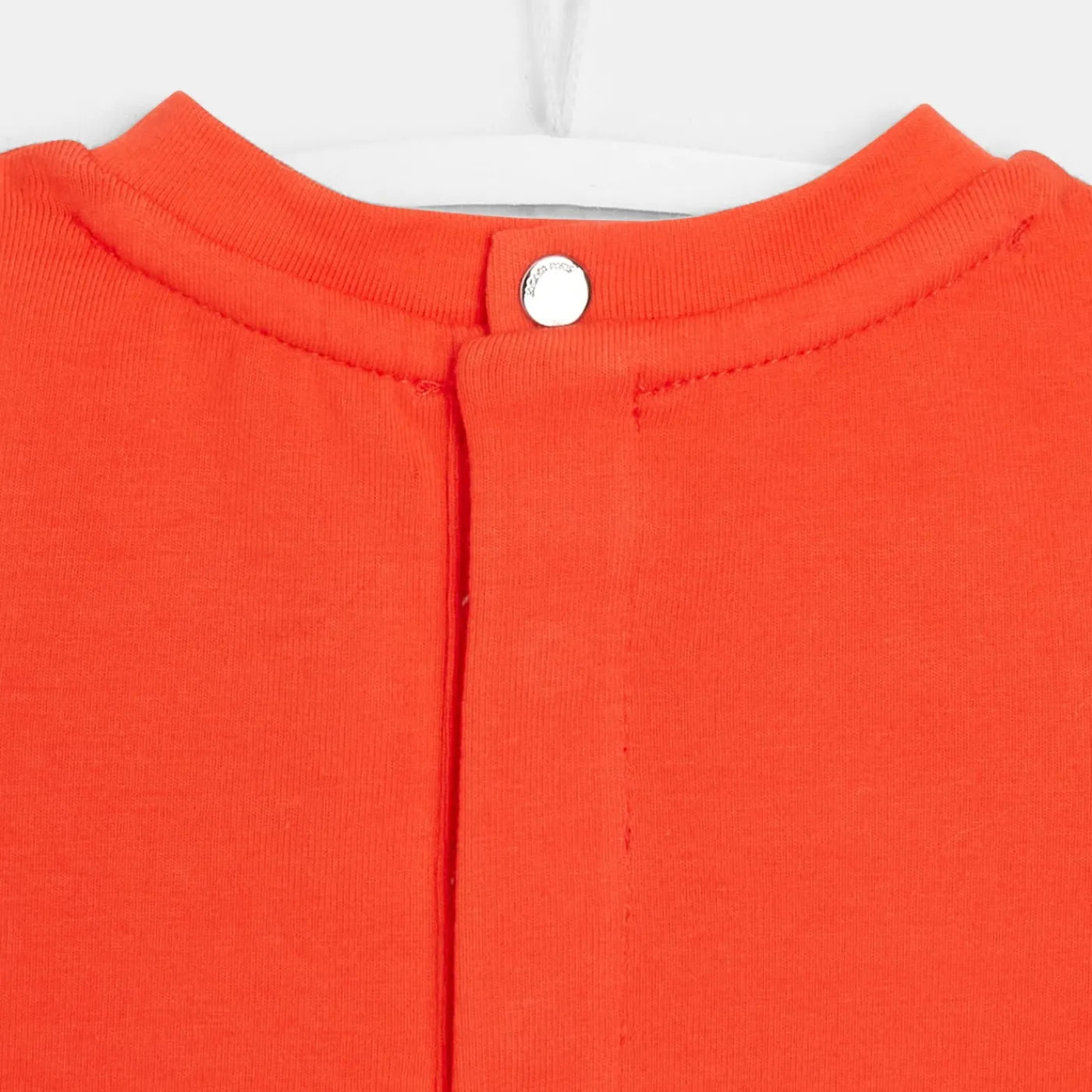 Jacadi Lot de 2 bodys bébé BLANC/ORANGE Hot