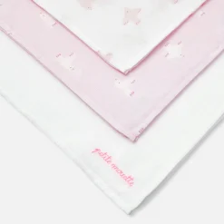 Jacadi Lot de 3 langes - lore ROSE/MULTICO Outlet