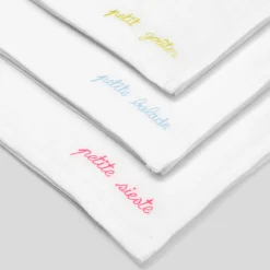 Jacadi Lot de 3 langes bébé fille - lore BLANC/MULTICO Sale