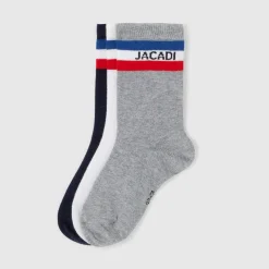 Jacadi Lot de 3 paires de chaussettes enfant garçon - lore MULTICO Sale