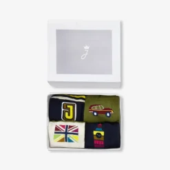 Jacadi Lot de 4 paires de chaussettes enfant garçon - lore MULTICO New
