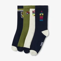 Jacadi Lot de 4 paires de chaussettes enfant garçon - lore MULTICO New