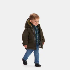 Jacadi Manteau bébé garçon en nylon - KAKI Discount