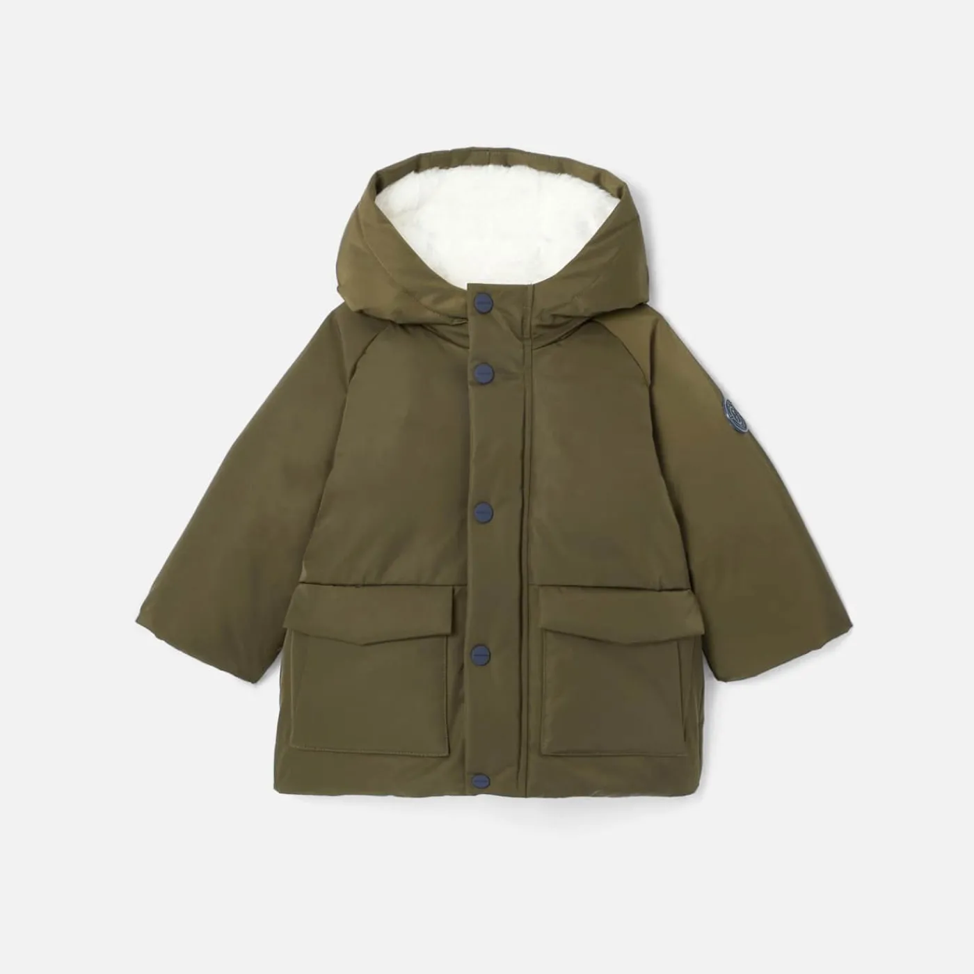 Jacadi Manteau bébé garçon en nylon - KAKI Discount