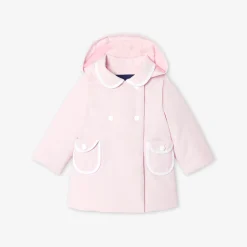 Jacadi Manteau d'intersaison bébé fille - rose poudre ROSE POUDRE JACADI Online