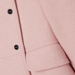 Jacadi Manteau enfant fille en laine - ROSE CHINE Discount