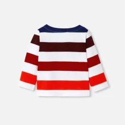Jacadi Marinière bébé garçon - BLANC/ROUGE Online