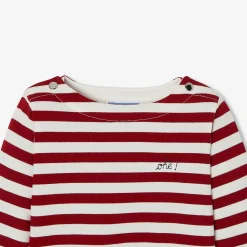 Jacadi Marinière bébé garçon - BLANC/ROUGE Sale