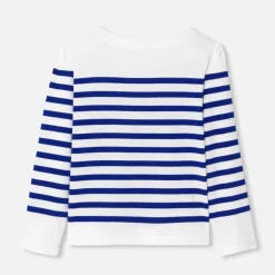 Jacadi Marinière enfant fille - BLANC/BLEU Clearance