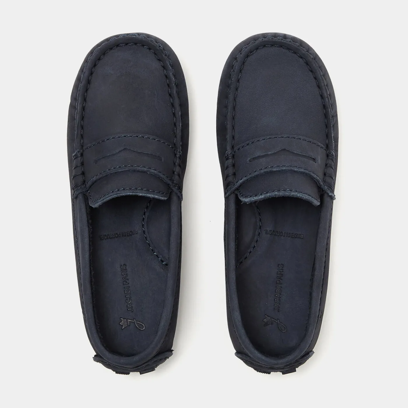 Jacadi Mocassins enfant garçon en nubuck - marine MARINE JACADI Online
