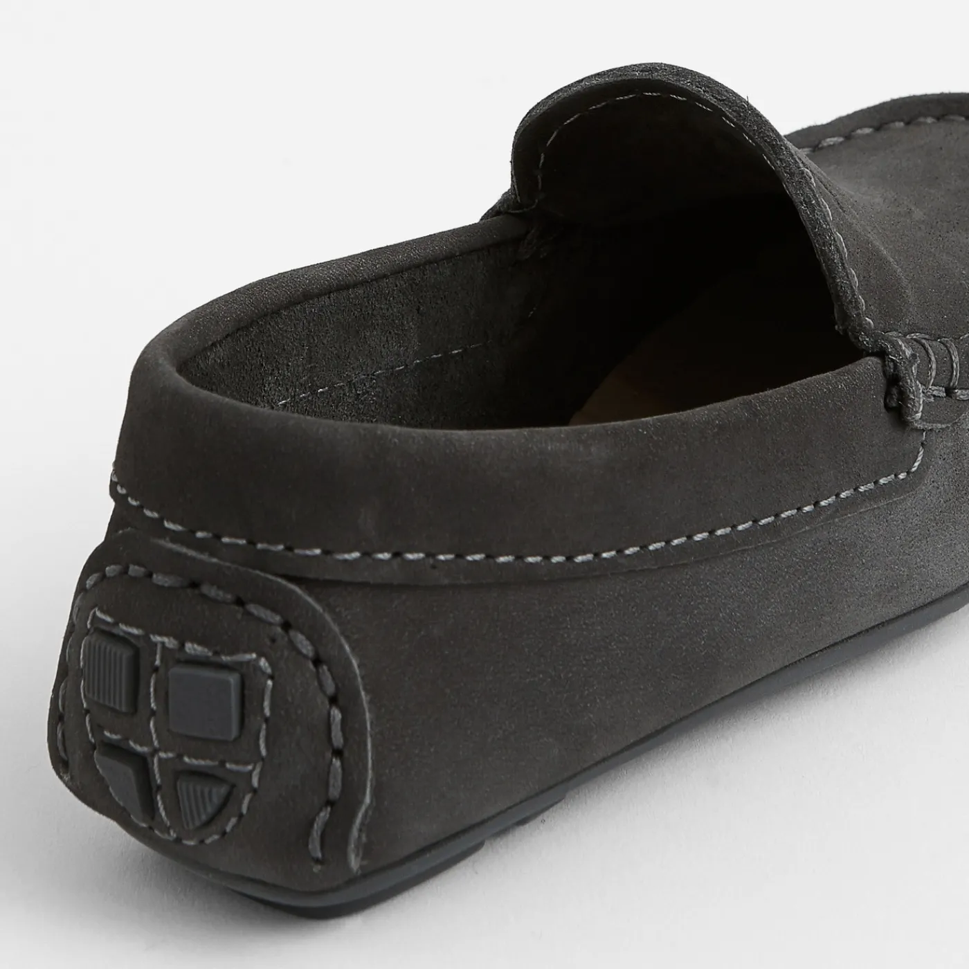 Jacadi Mocassins enfant garçon en nubuck - gris anthracite GRIS ANTHRACITE JACADI Outlet
